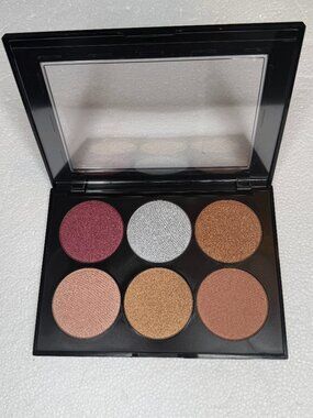 Sephora Metallic Pigment Palette, 6 colors